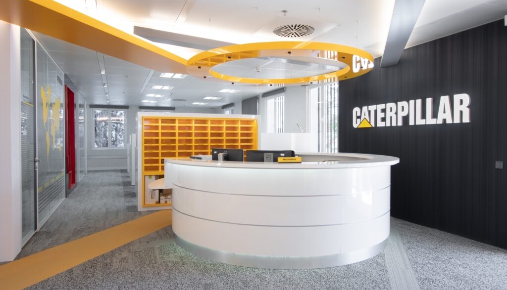 Recepción de Caterpillar