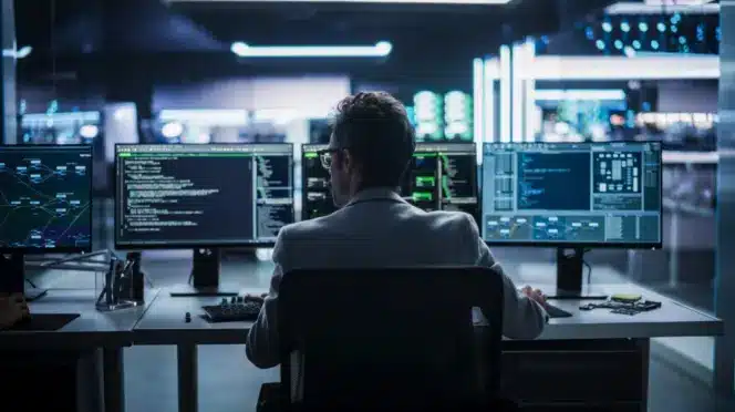Empleado de ciberseguridad