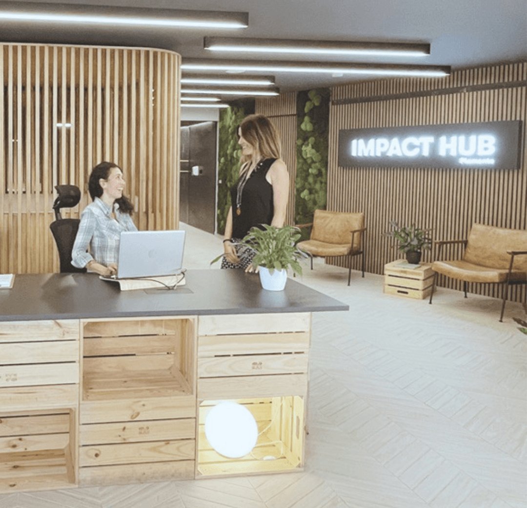 Recepción de Impact Hub Piamonte