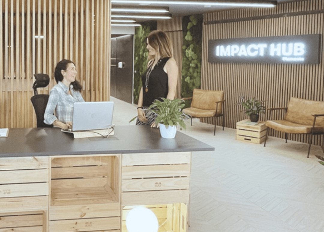 Recepción de Impact Hub Piamonte