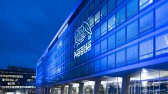 Edificio de Nestlé en Suiza