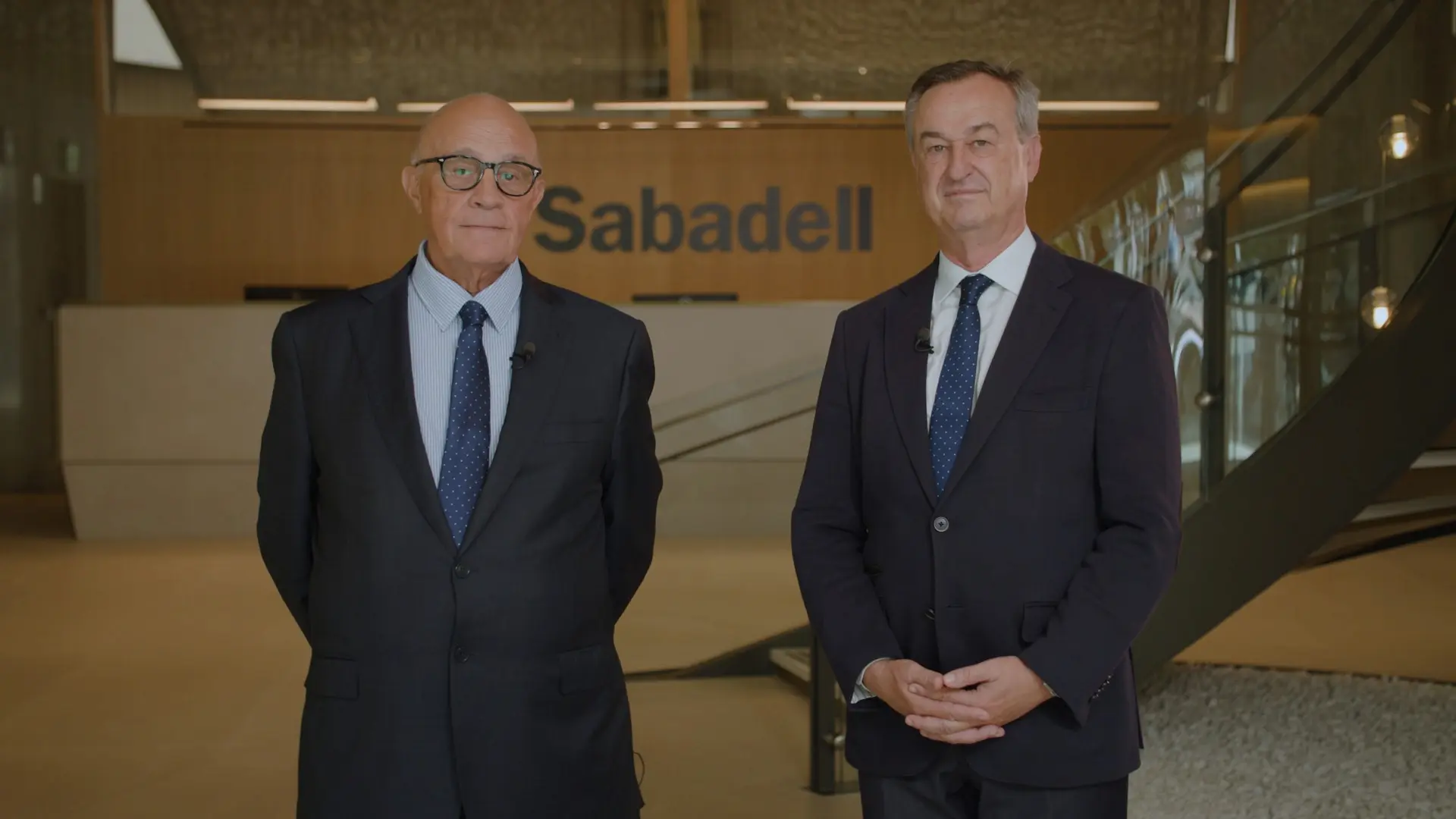 Josep Oliu y César González-Bueno