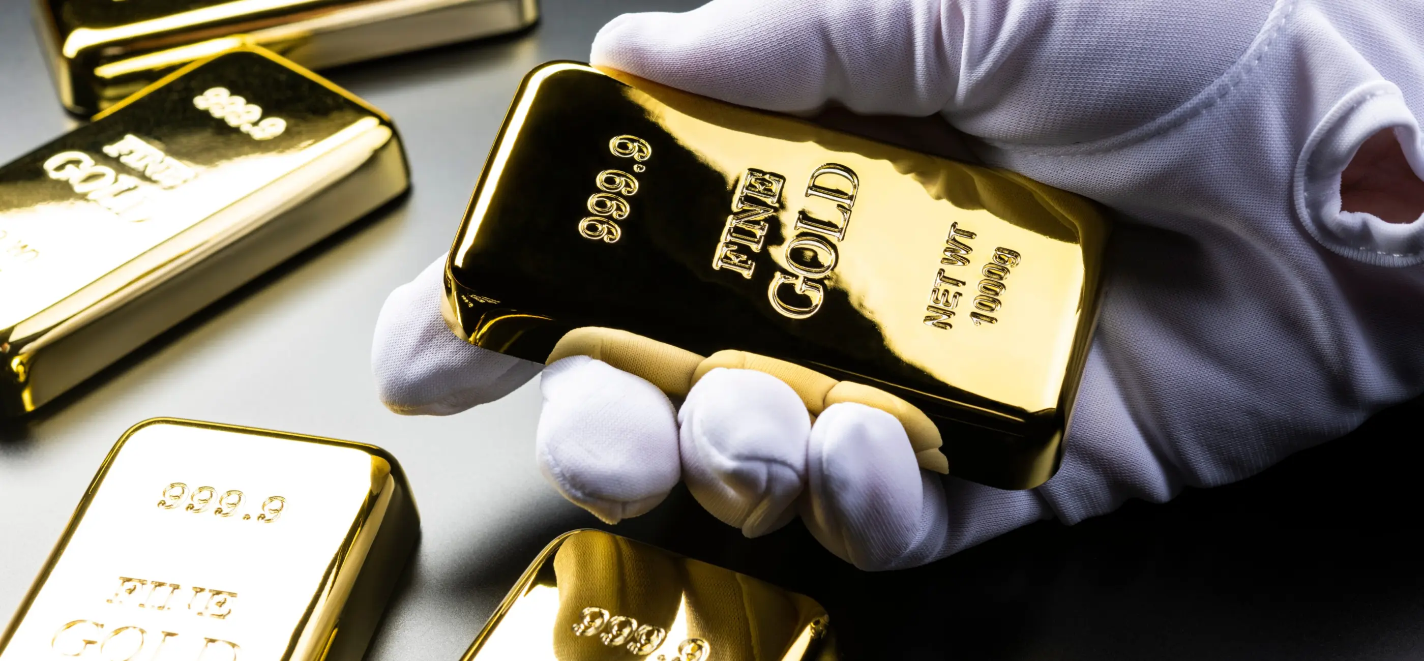 Lingotes de oro