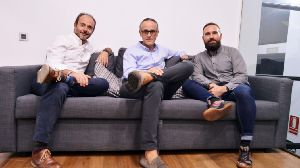 Iván Martínez, Dionís Guzmán y Marc Serra