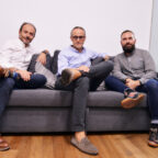 Iván Martínez, Dionís Guzmán y Marc Serra
