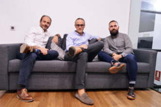 Iván Martínez, Dionís Guzmán y Marc Serra