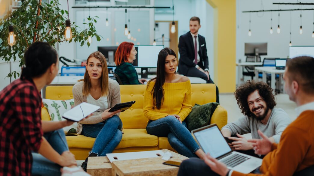 Reunión de una startup