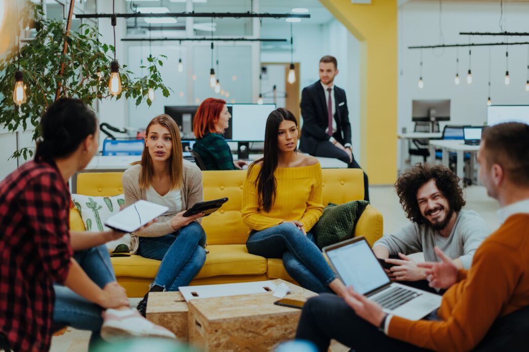 Reunión de una startup