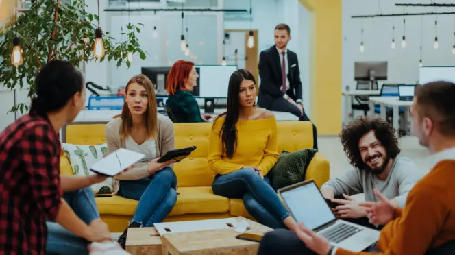 Reunión de una startup