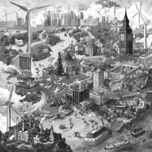 Imagen figurativa de la lucha por los subsidios verdes