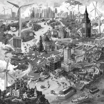 Imagen figurativa de la lucha por los subsidios verdes