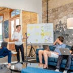 Oficina de una startup