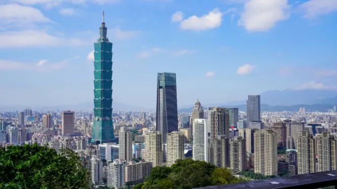 Rascacielos en Taipei (Taiwan)