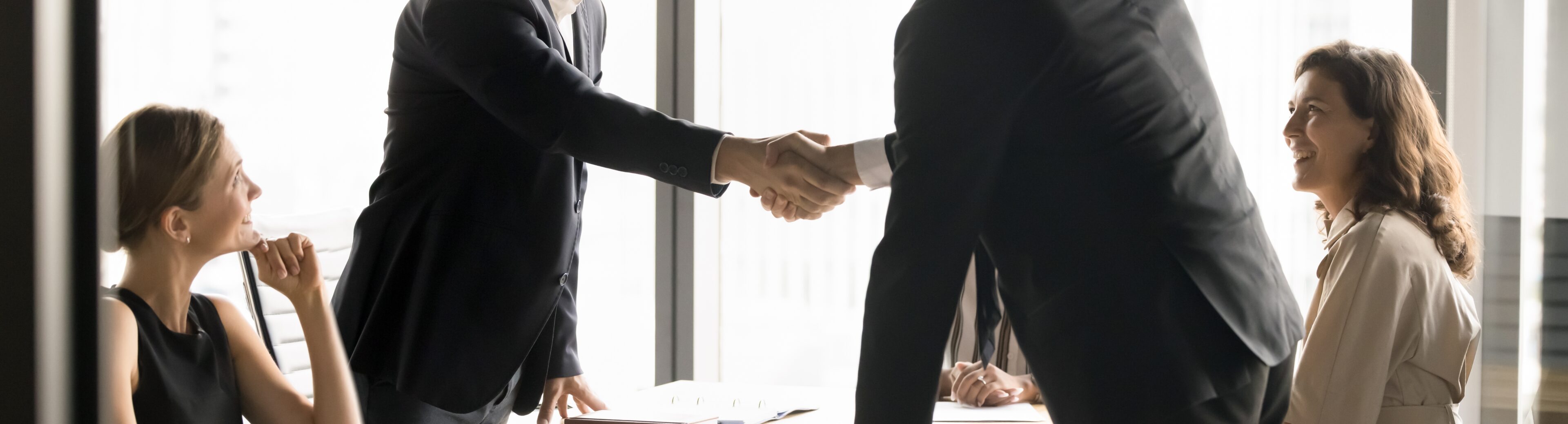 Trabajadores en una oficina