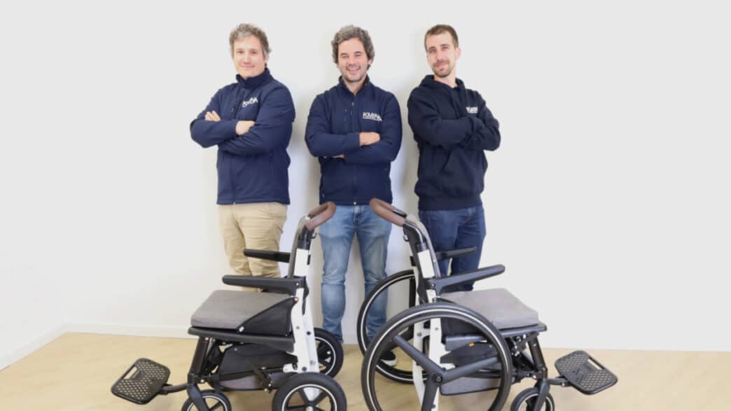 Ignacio Mañero, Alejandro Vañó y Jaime Usabiaga. cofundadores de KMINA