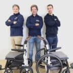 Ignacio Mañero, Alejandro Vañó y Jaime Usabiaga. cofundadores de KMINA