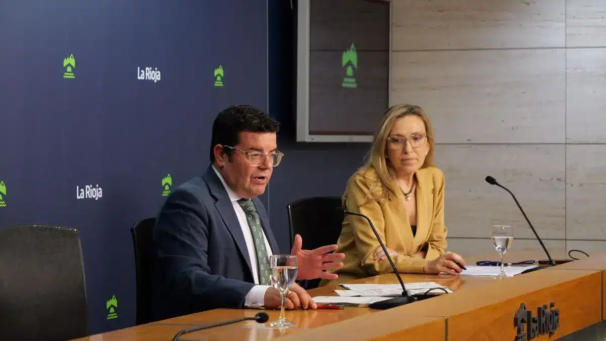 Alfonso Dominguez y Belinda León, consejeros del área económica de La Rioja :: La Rioja