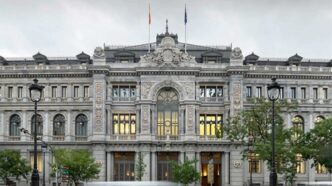 Fachada del Banco de España