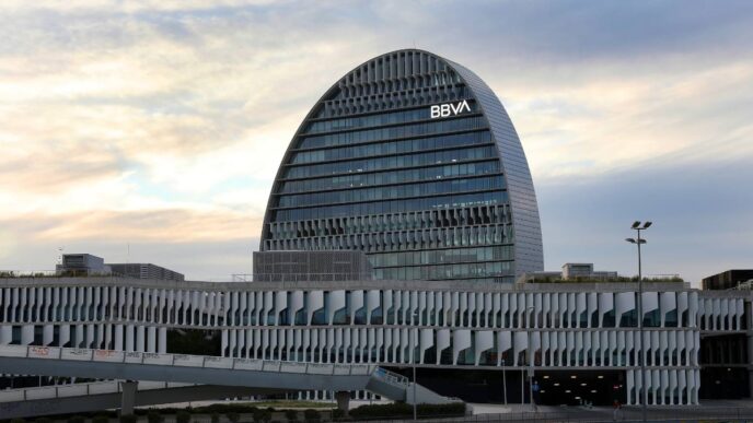 Sede de BBVA en Madrid