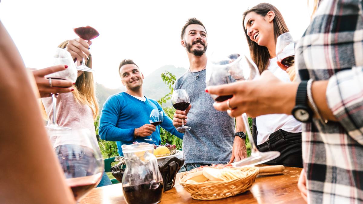 Empleados disfrutando de tickets restaurante
