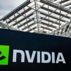 Cartel de entrada a Nvidia