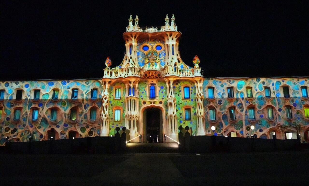 Videomapping en Conde Duque