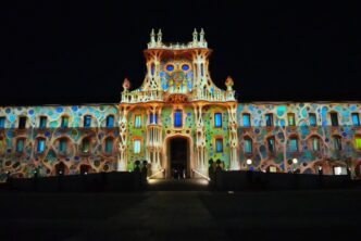 Videomapping en Conde Duque