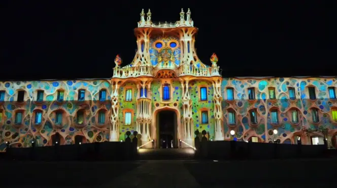 Videomapping en Conde Duque