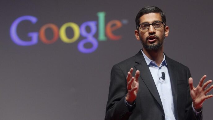 Sundar Pichai, CEO de Alphabet