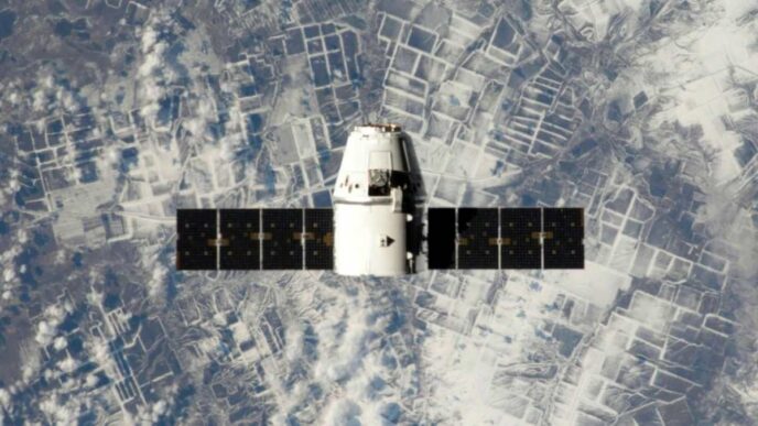 Satélite en el cielo