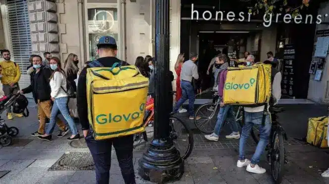 Repartidores de Glovo