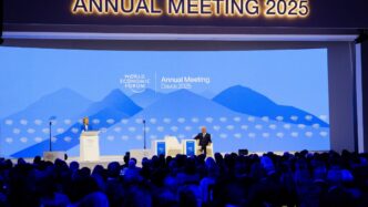 Imagen de la pasada edición del Foro de Davos