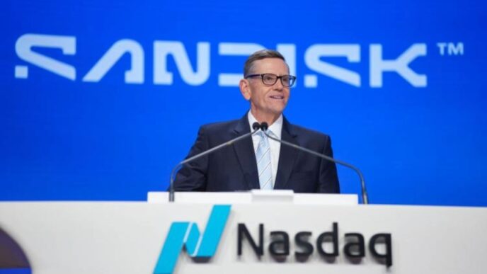 David Goeckeler, CEO de Sandisk