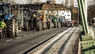 Huelga de agricultores en Francia