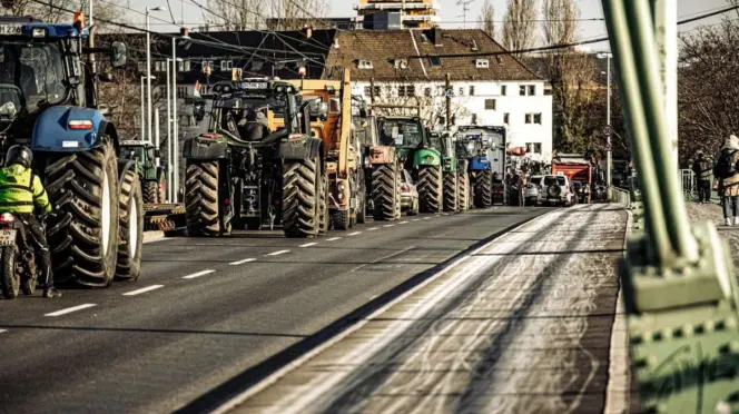 Huelga de agricultores en Francia