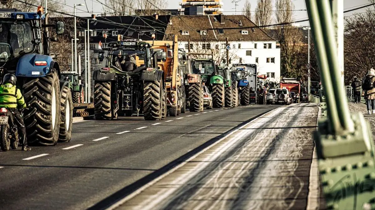 Huelga de agricultores en Francia
