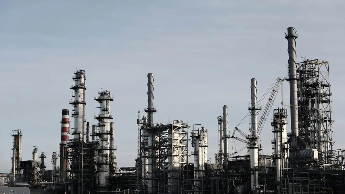 Fábrica de gas