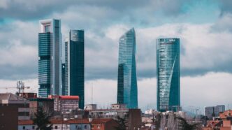 Cuatro Torres Business Area (CTBA) en Madrid, España
