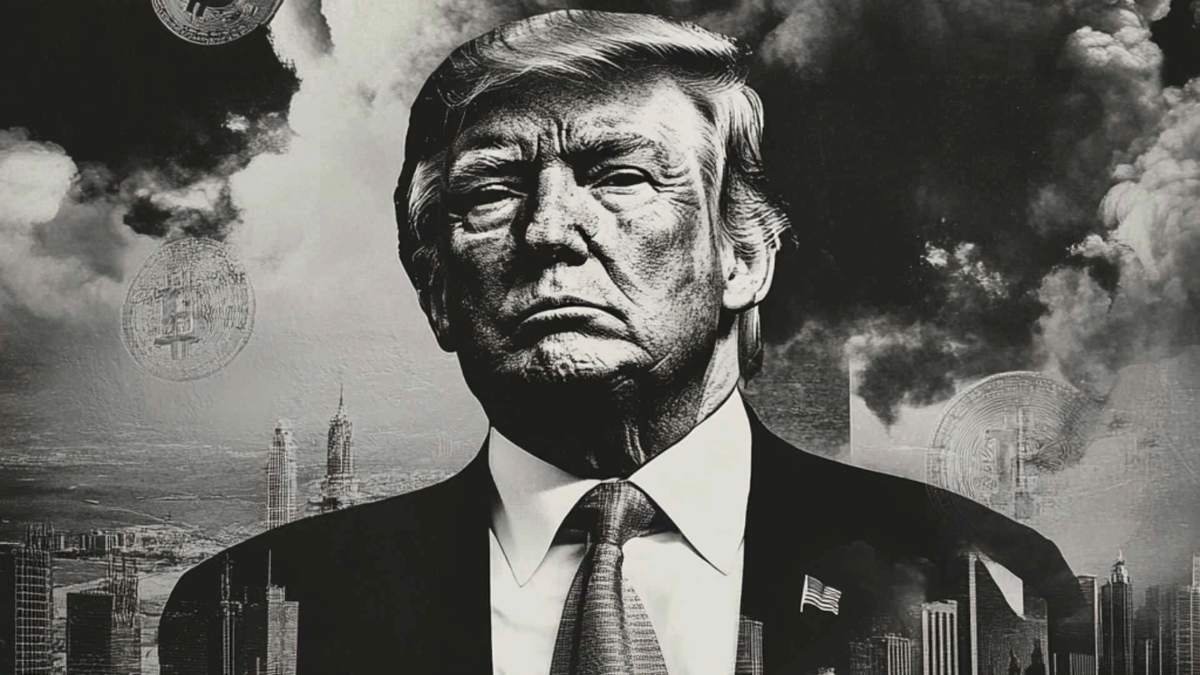 Imagen figurativa de Trump gobernando