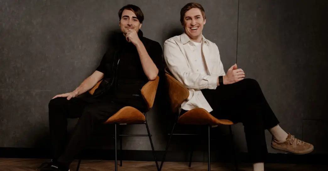 Dabkowski y Staniszewski, fundadores de Eleven Labs.