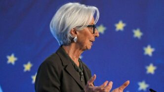 Christine Lagarde, presidenta del BCE