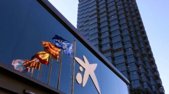 Sede de CaixaBank en Barcelona