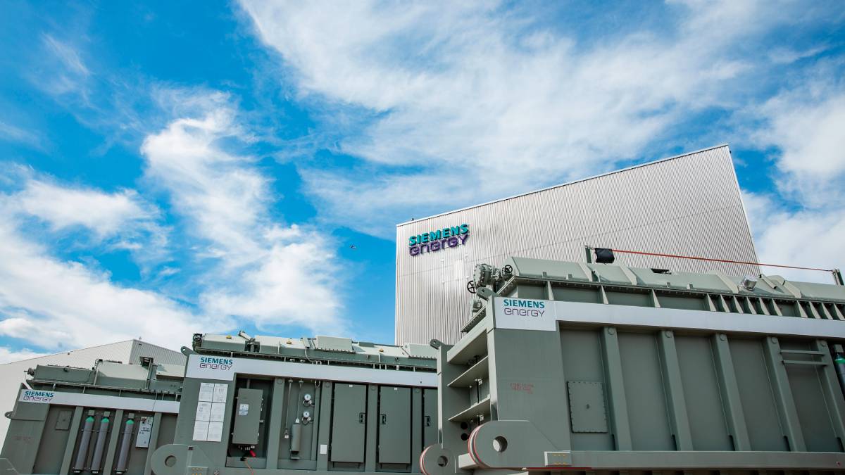 Una de las fábricas de Siemens