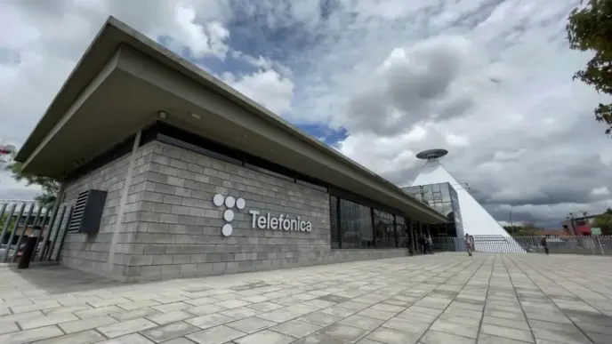 Edificio de Telefónica en Colombia