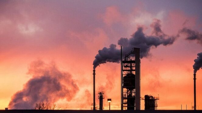 Planta de extraccion de petroleo