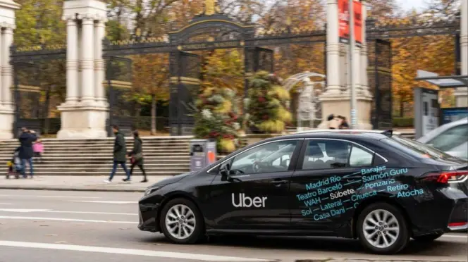 Coche de Uber