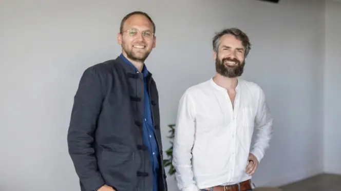 Jean-Charles Samuelian, CEO y cofundador, y Charles Gorintin, CTO y cofundador de Alan