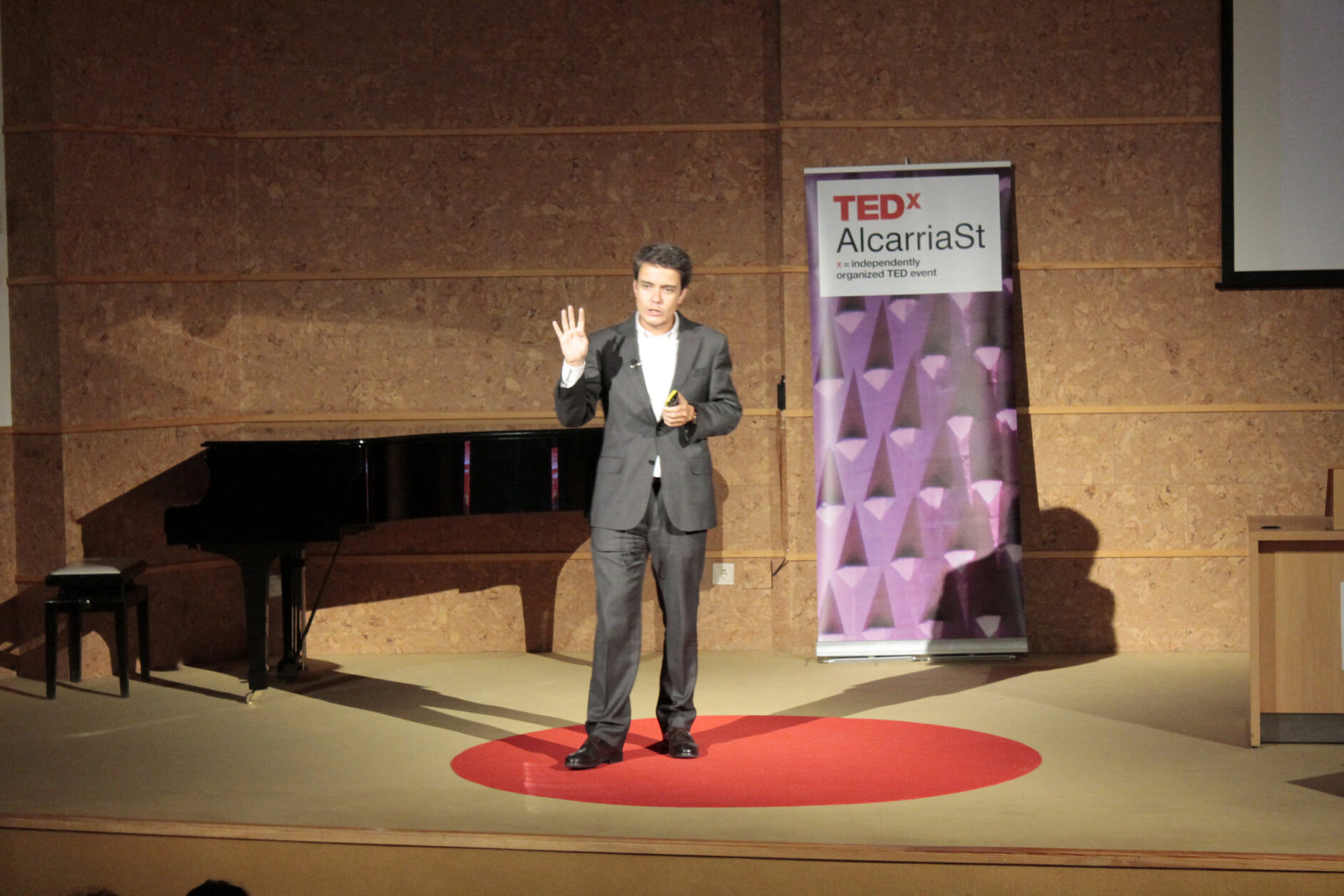 Fernando Polo en una charla TED