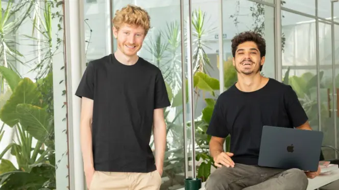 Nicolás Benenzon y Gerónimo Maspero, fundadores de Humand