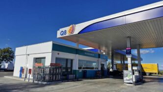 Una gasolinera de Q8